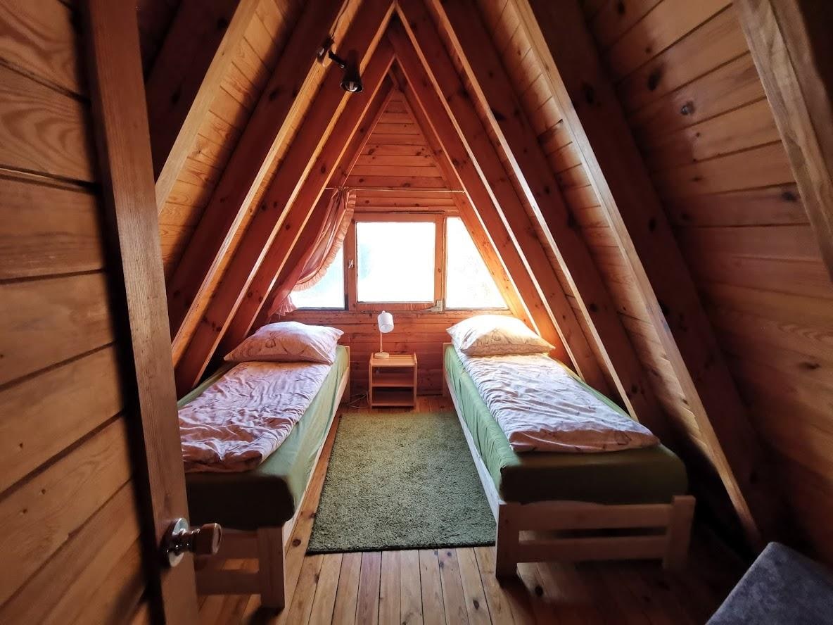 East attic bedroom